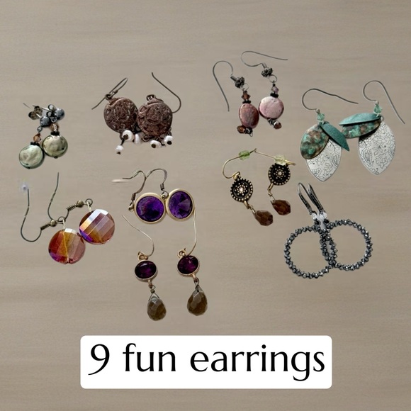 9 pairs of earrings!!!🤩 - Picture 7 of 12